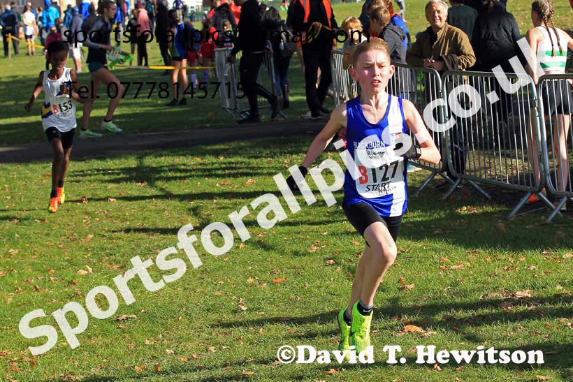 Boys under-15s 2022 Northern Cross Country Relays, Graves Park, Sheffield. Photo: David T. Hewitson/Sports for All Pics